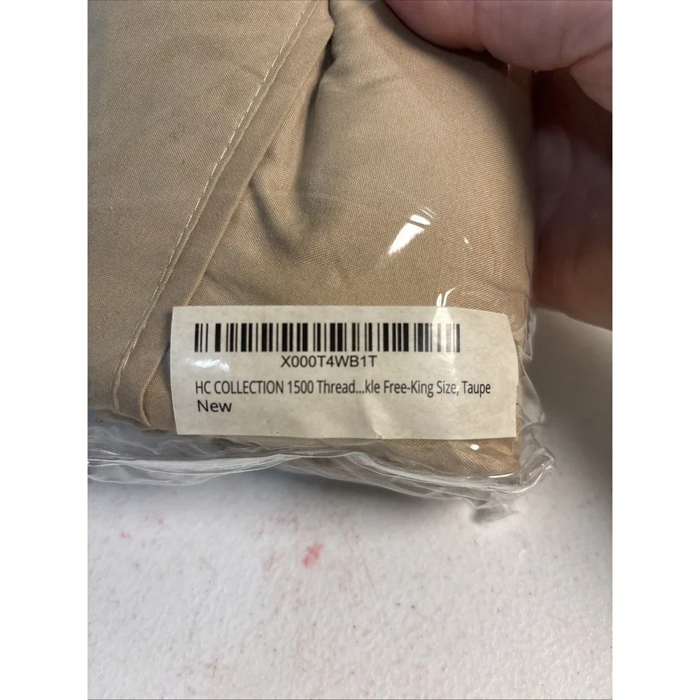 Hotel Collection Premium 1500 Series Pillowcase Set – King Size - Taupe NEW NWT
